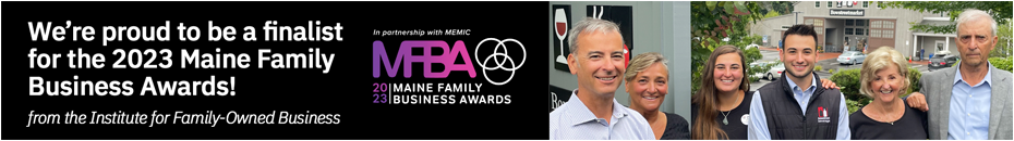 We're proud to be a finalist for the 2023 Maine Family Business Awards!